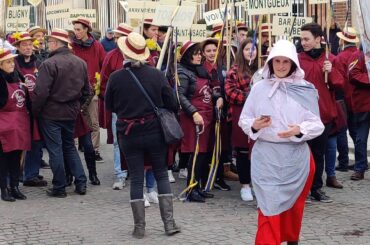 Saint-Vincent de la Champagne @ Epernay, Champagne: 2020 costumed parade. Part 5.