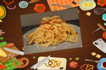 Shrimp with Pasta ala chrischic || French+Filipina in Paris