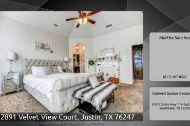 12891 Velvet View Court, Justin, TX 76247