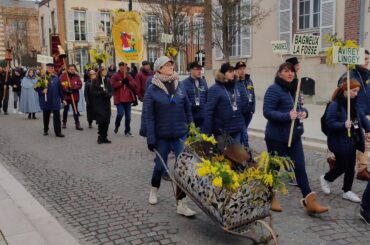 Saint-Vincent de la Champagne @ Epernay, Champagne: 2020 costumed parade. Part 7.