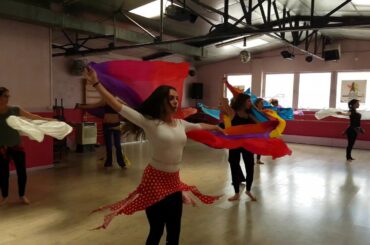 Anna's workshop in Bordeaux for ORIENTAL GROOVE 5