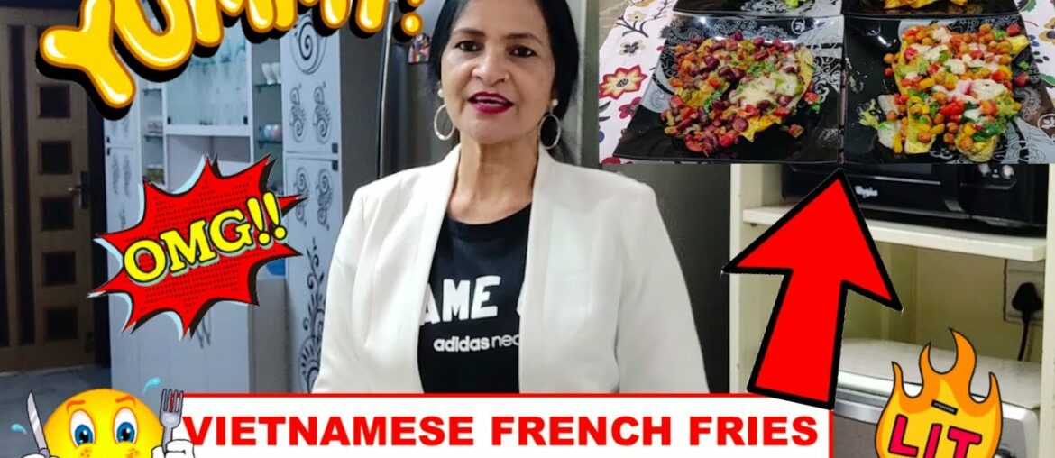 VIETNAMESE STYLE SPECIAL FRENCH FRIES RECIPE !!!