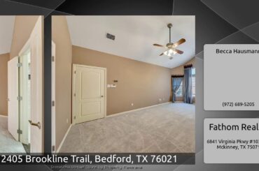 2405 Brookline Trail, Bedford, TX 76021
