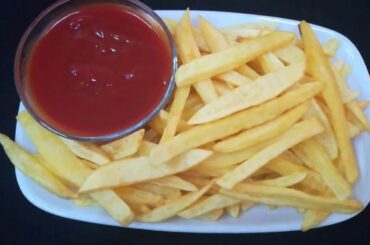 Mc Donald Style FRENCH Fries.Homemade  crispy fries recipe,how to make French Fries,