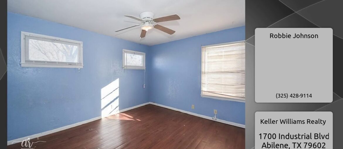 626 Woodlawn Drive, Abilene, TX 79603 626 Woodlawn Drive, Abilene, TX 79603