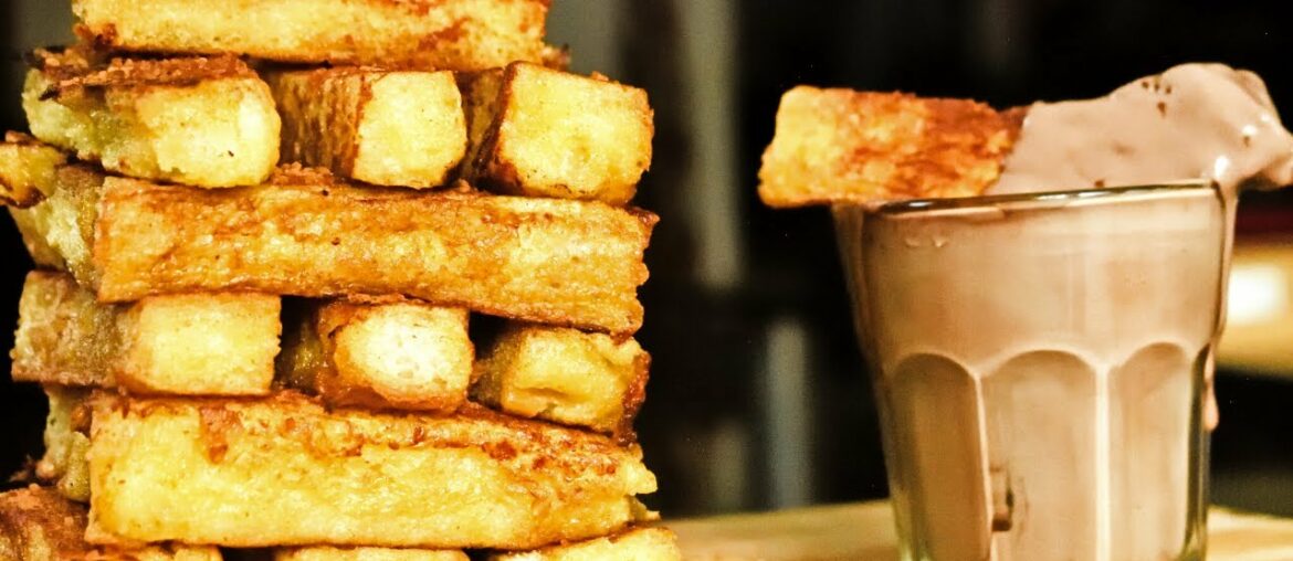 How to Make French Toast !! How to Make Simple French Toast with Hot Chocolate Sauce|| How to Make French Toast !! How to Make Simple French Toast with Hot Chocolate Sauce||