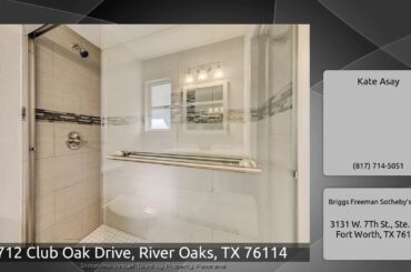 712 Club Oak Drive, River Oaks, TX 76114