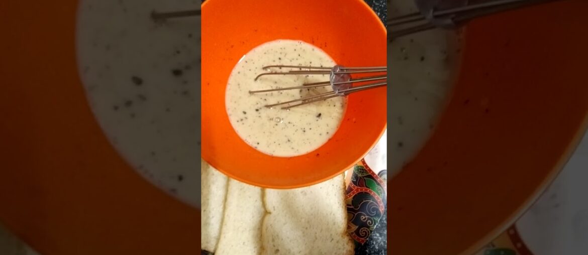 "French toast" it's kid's favorite recipe 😋 .