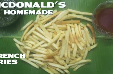 McDonald's Easy & Tasty French Fries Recipes | HomeMade Crispy French Fry Recipe's Supriya Patta