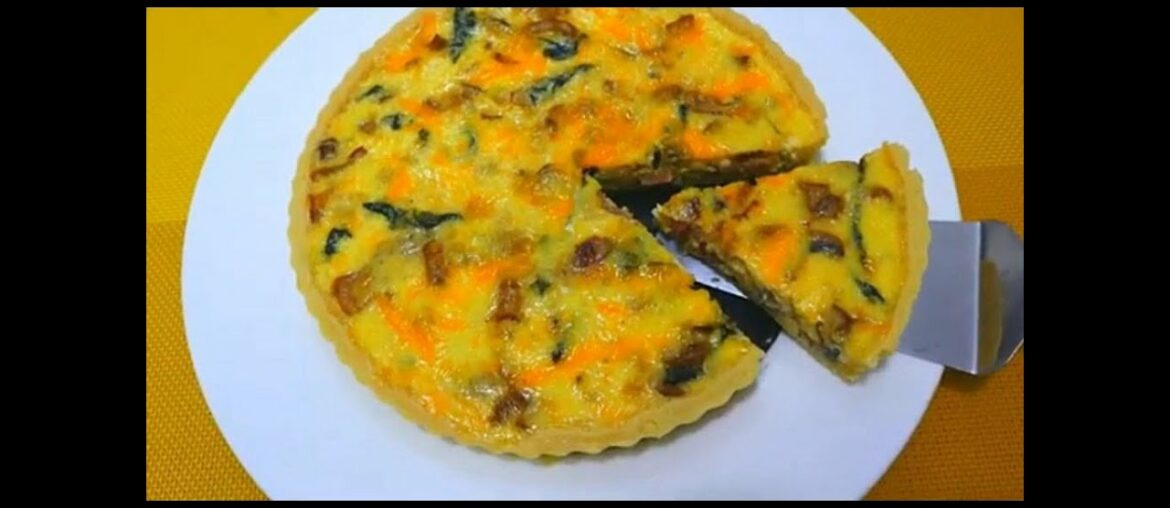 QUICHE BACON AND MUSHROOM RECIPE