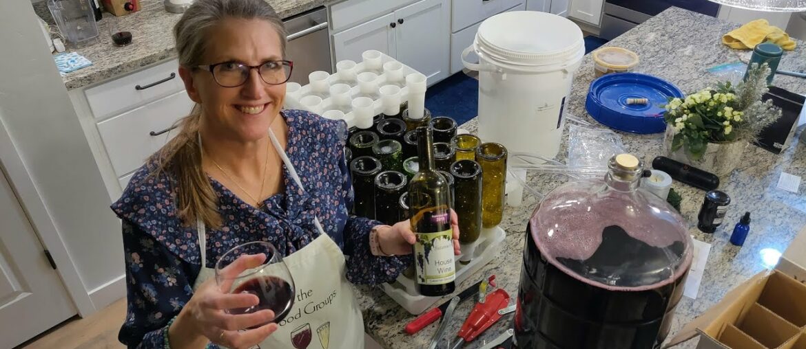 * Wine Making At Home * by Suzanne!! What You Need to Know.