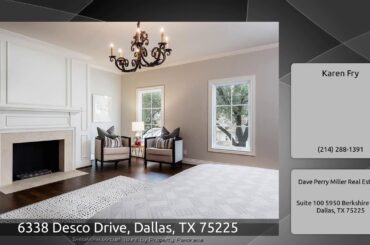 6338 Desco Drive, Dallas, TX 75225