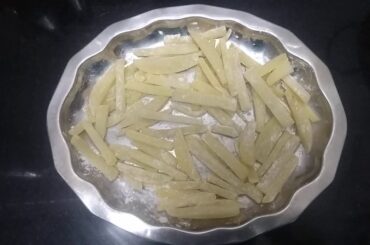 பிரெஞ்சு ப்ரைஸ் |Crispy french fries recipe in tamil | Home made french fries