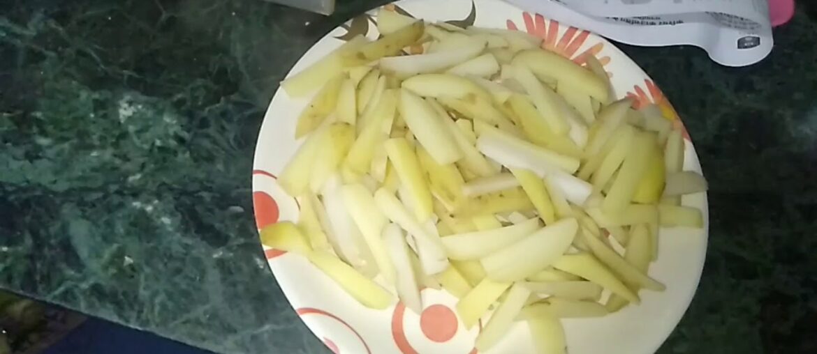 Shaam ki chai aapke saath recipe french fries
