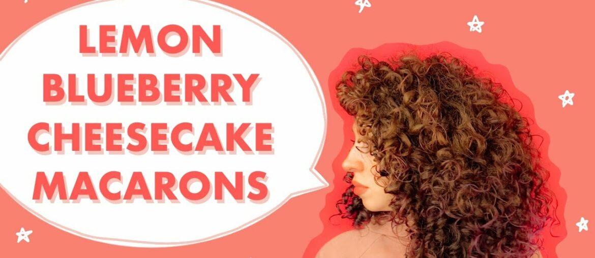 French Macaron Filling Recipe | Lemon Blueberry Cheesecake (DELICIOUS)