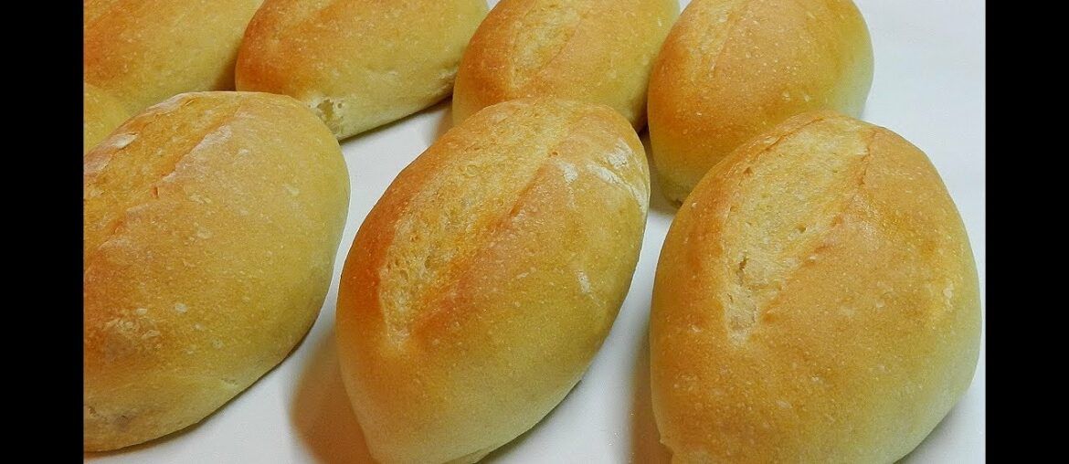 BRÖTCHEN ! Homemade German Hard Rolls Recipe | Crusty & Chewy