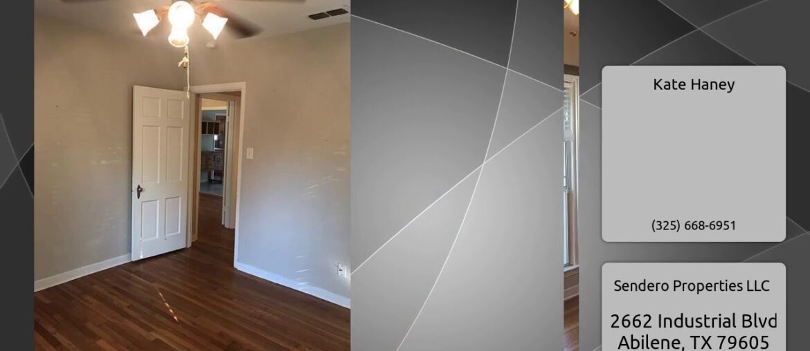 3326 Ward Drive, Abilene, TX 79605