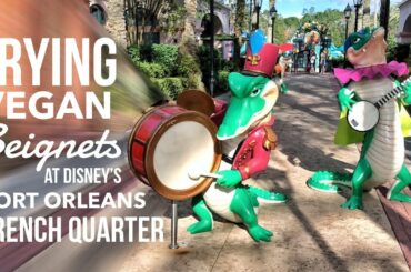 Vegan Beignets Review at Scat Cat’s Club Cafe in Walt Disney World’s Port Orleans French Quarter