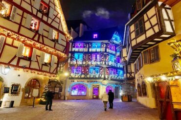 Christmas in Colmar France with Petite Venise December 2019 in 4K HD