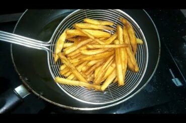 Crispy French fries Recipe/Homemade french fries