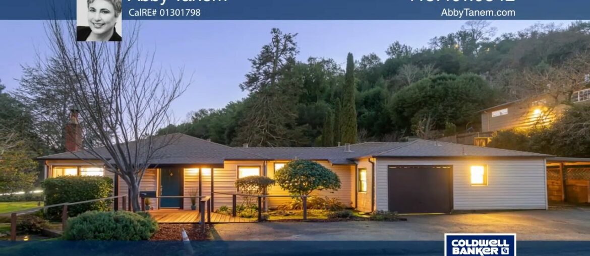 187 Butterfield Road, San Anselmo Home For Sale with Abby Tanem