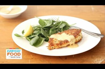 Parmesan Crusted Chicken Recipe - Everyday Food with Sarah Carey