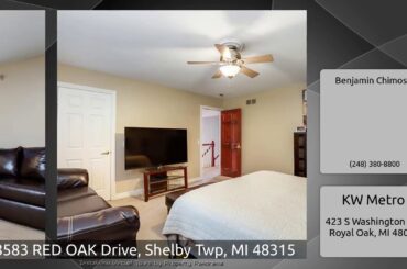 48583 RED OAK Drive, Shelby Twp, MI 48315