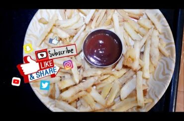 French Fries Recipe - Homemade Crispy French Fries Recipe | क्रिस्पी फ्रेंच फ्राइज की सीक्रेट रेसिपी