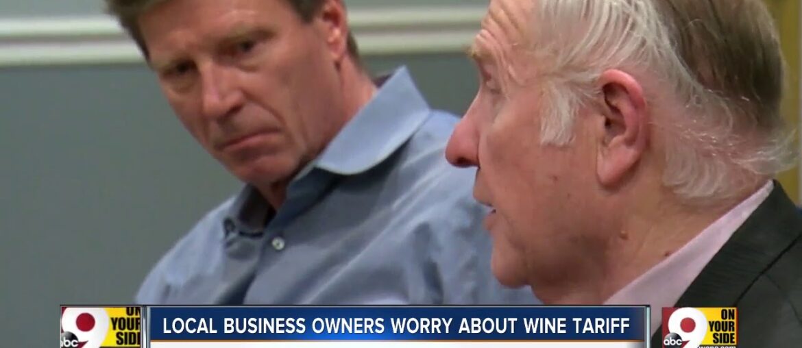 Local business owners worried about wine tariff