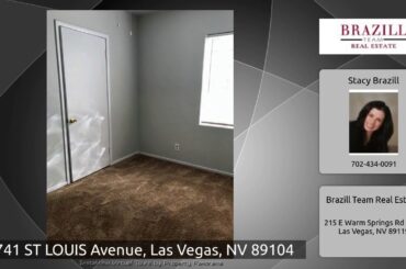 1741 ST LOUIS Avenue, Las Vegas, NV 89104