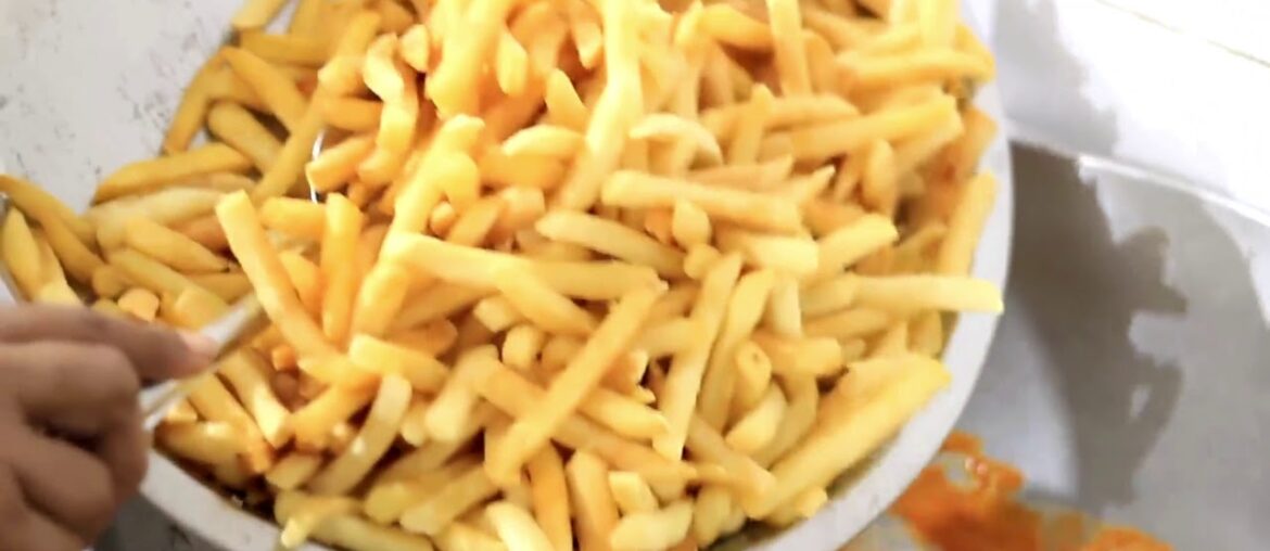 Chilli French Fries/French Fries/crispy French fries recipe