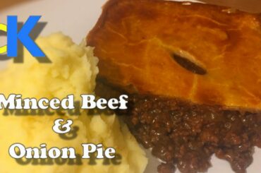 Minced Beef & Onion Pie ( The Best Meat pie Recipe Ever )