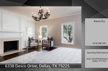 6338 Desco Drive, Dallas, TX 75225