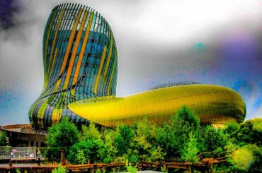 A Walk Around La Cité du Vin, (Wine History Museum), Bordeaux, France