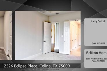 2526 Eclipse Place, Celina, TX 75009