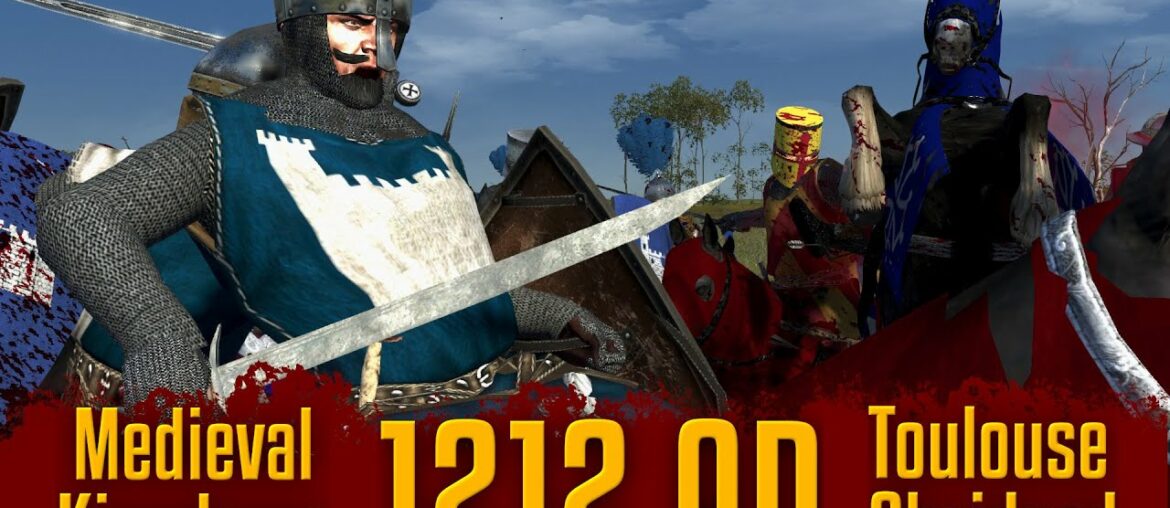 Medieval Kingdoms 1212 AD Toulouse Campaign #1 | Abridged Gameplay Commentary