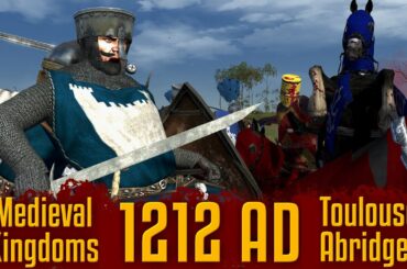 Medieval Kingdoms 1212 AD Toulouse Campaign #1 | Abridged Gameplay Commentary