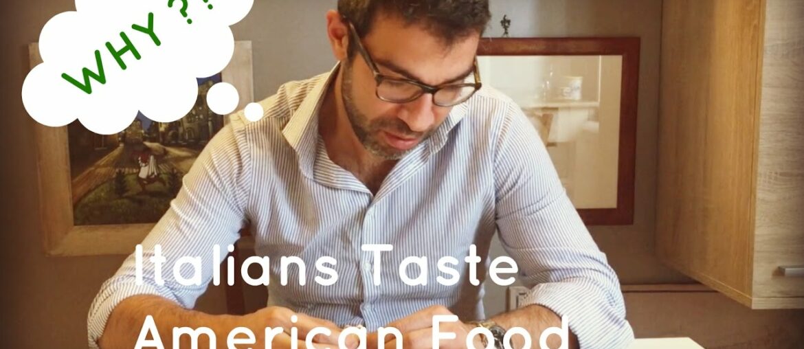 Italians Taste American Junk Food