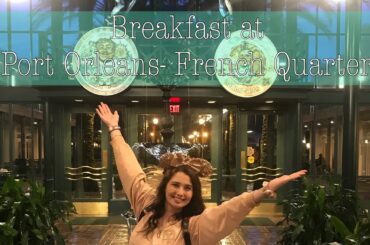 Quick breakfast at Port Orleans- French Quarter