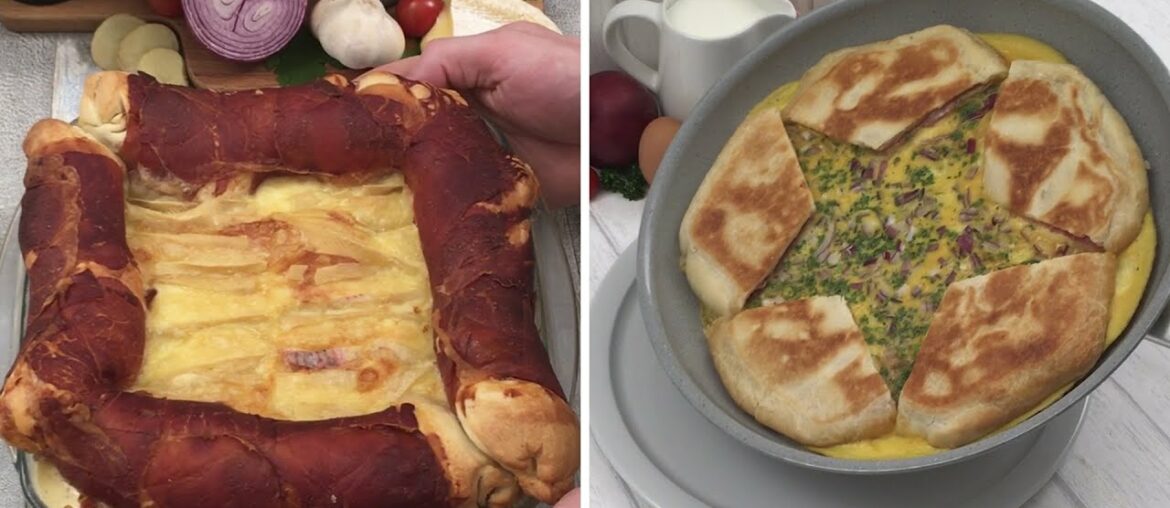 Dreaming of French Food 🇫🇷 Round Croque Monsieur🥪 Epic Scalloped Potatoes🧀 Rolled Cordon Bleu🤩