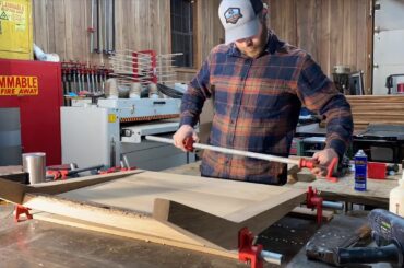 Modern French Oak Lounge Chair