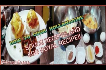 How to make hollandaise sauce & Paano gumawa ng hollandaise sauce  &  Easy make hollandaise sauce