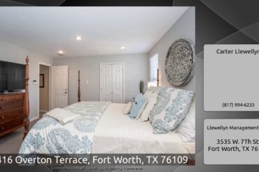 4416 Overton Terrace, Fort Worth, TX 76109