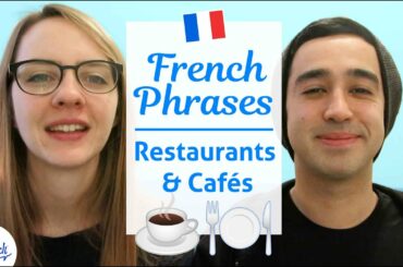French Phrases for Restaurants & Cafés I StreetFrench.org