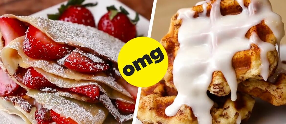 16 Pancakes, Waffles, Crepes, & French Toasts