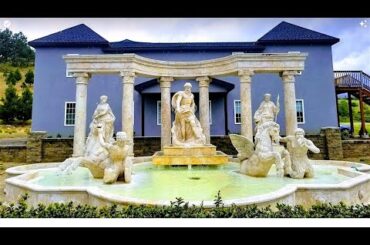 "Le Chateaux Herbe" French 17th C Waterfront Vineyard Estate for Sale in Ashland OR $3,850,000  2020