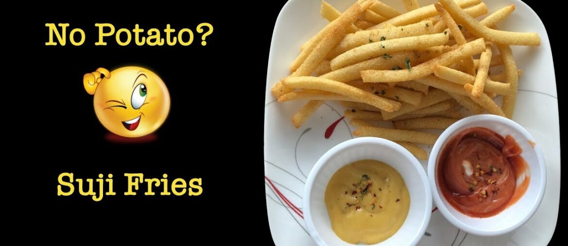 Suji French Fries Recipe | Semolina Fries | Sooji Fries Suji French Fries Recipe | Semolina Fries | Sooji Fries