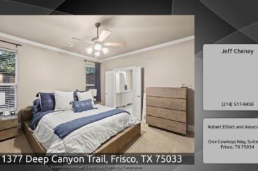 11377 Deep Canyon Trail, Frisco, TX 75033