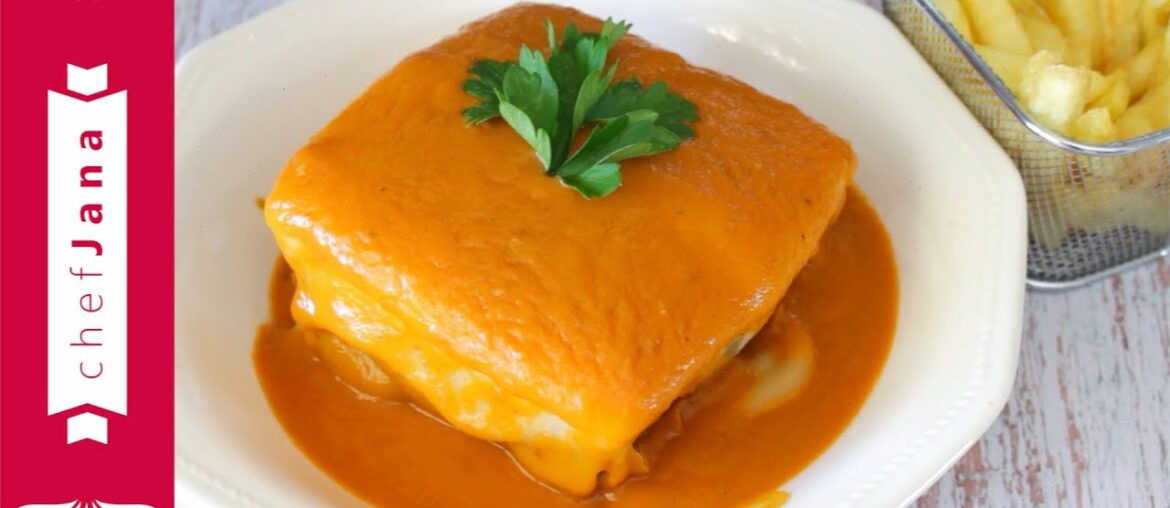 THE PORTUGUESE RESPONSE TO CROQUE MONSIEUR? THE DELICIOUS FRANCESINHA SANDWICH⎜VEGAN