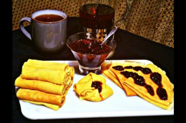 Best French Crepes Recipe/ How to Make Crepes